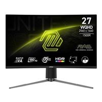 MSI MAG 27CQ6PF 27-Inch 2K WQHD (2560 x 1440) 180Hz Curved Gaming Monitor