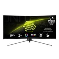 MSI MAG 345CQR 34-Inch UWQHD (3440 x 1440) 180Hz UltraWide Gaming Show