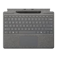 Platinum Microsoft Floor Professional Keyboard Cowl with Slim Pen 2